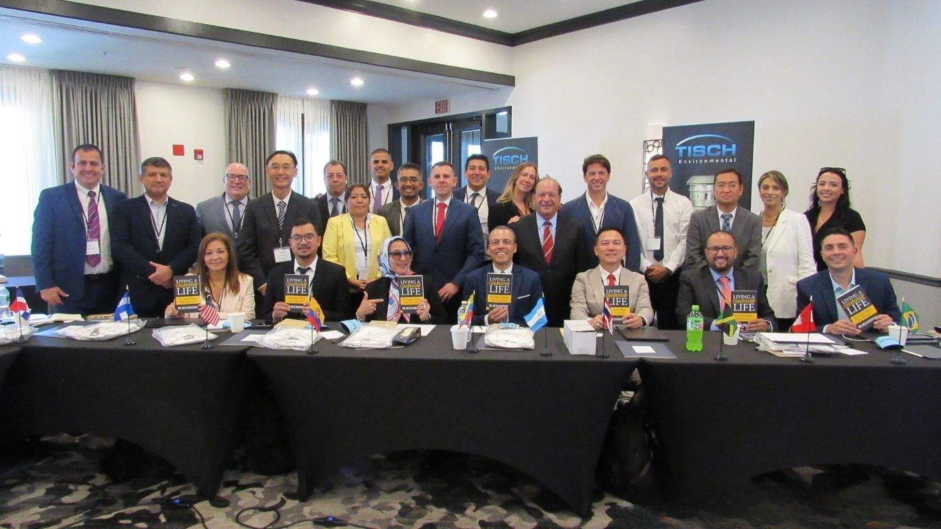 Dr. Rick Goodman leadership retreat facilitator with Inteccon CEOs from around the world