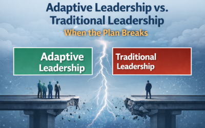 Adaptive Leadership vs. Traditional Leadership: Why the Old Playbook Breaks Under Pressure