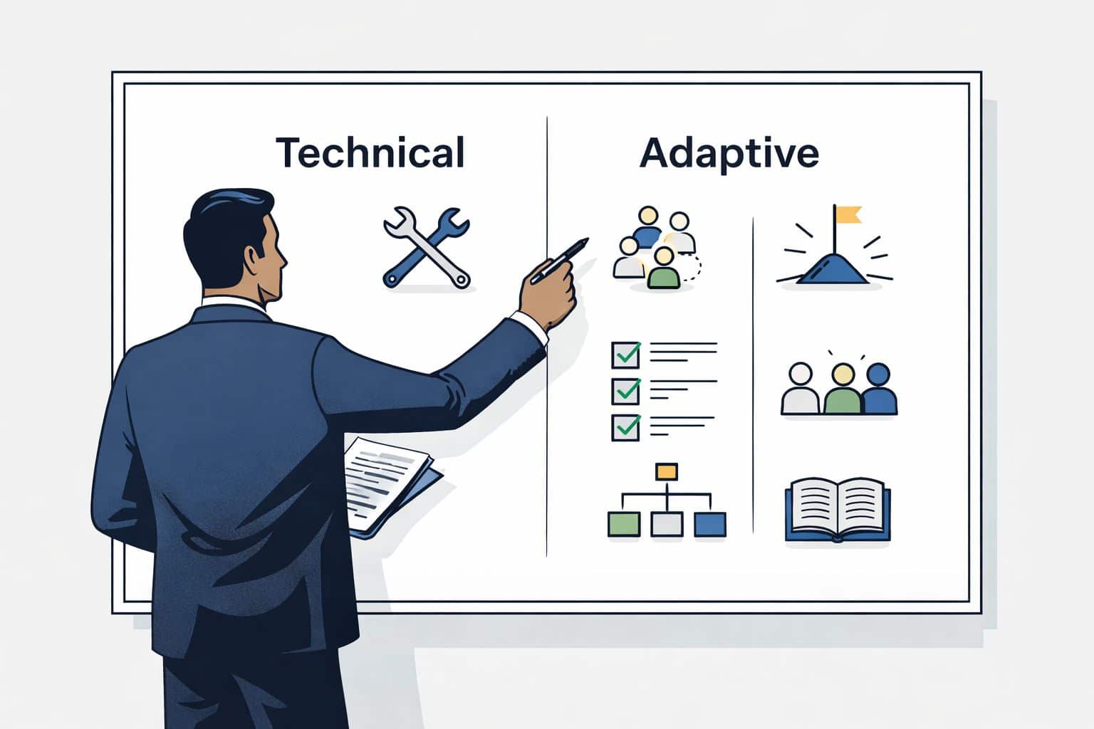Adaptive Leadership Challenges vs Technical Problems