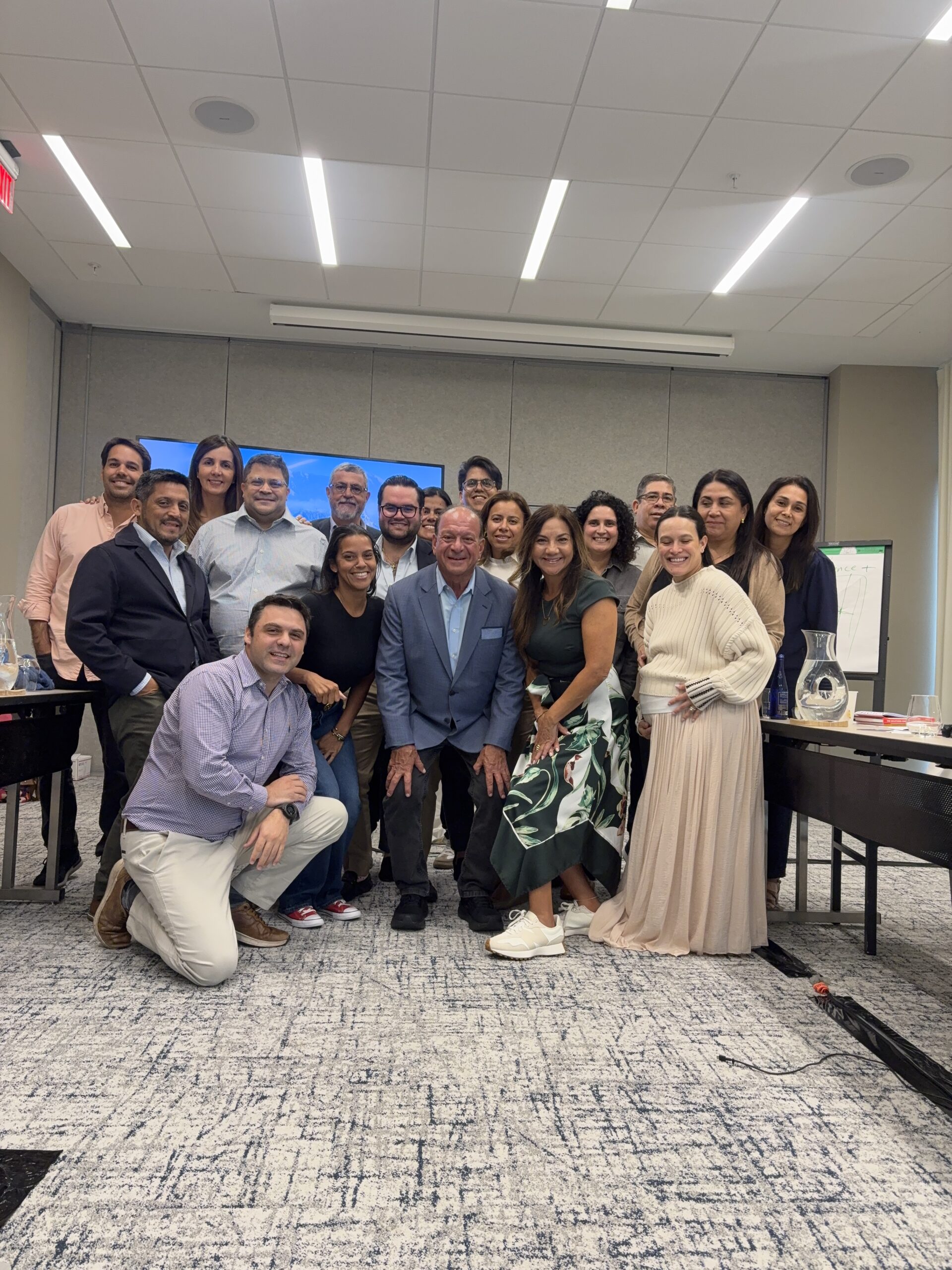 Dr. Rick Goodman facilitating the Interpublic Group leadership retreat