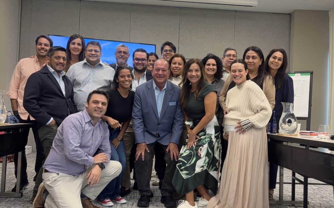 Dr. Rick Goodman facilitating a leadership retreat with executive team