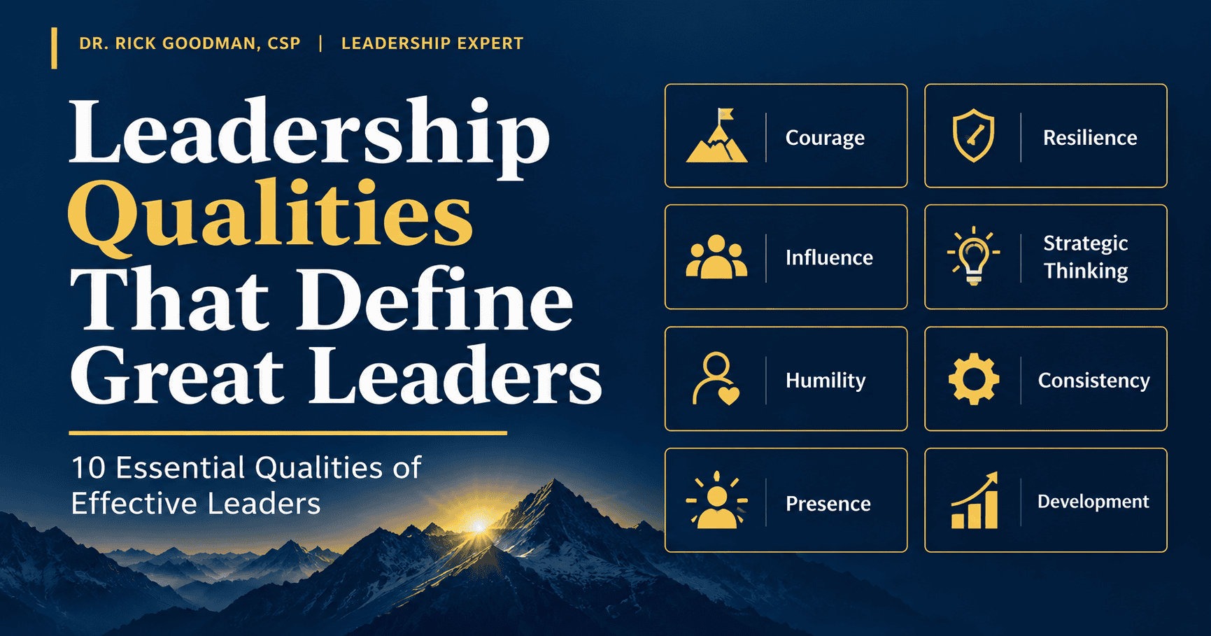 Effective Leadership Qualities: 10 Qualities of Great Leaders
