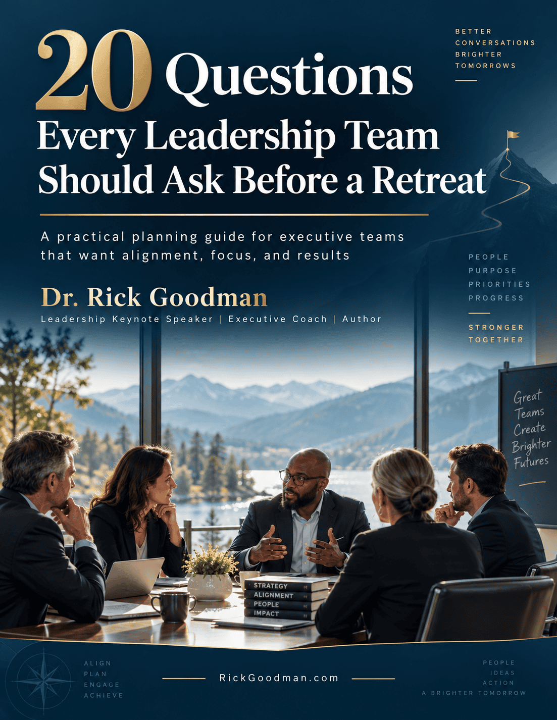 20 Questions Every Leadership Team Should Ask Before a Retreat by Dr. Rick Goodman